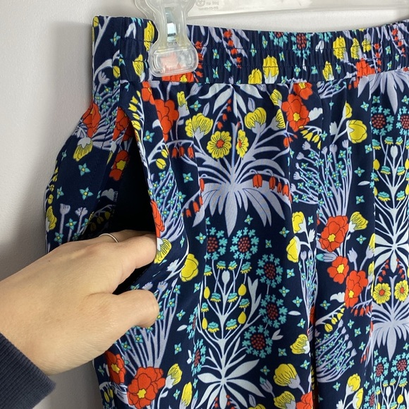 Marc Jacobs 'Maddy Botanical' Print 100% Silk Pants sz 4 - Picture 5 of 12